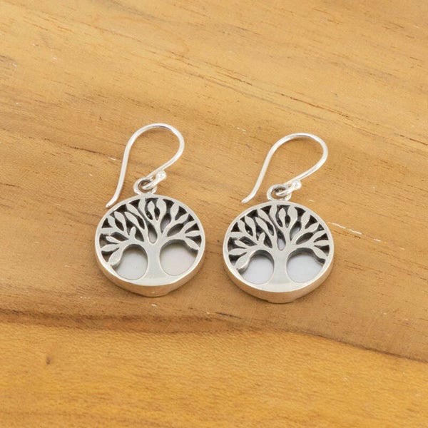 Levensboom oor parelmoer