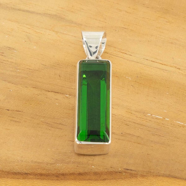 Groene hanger rechthoek