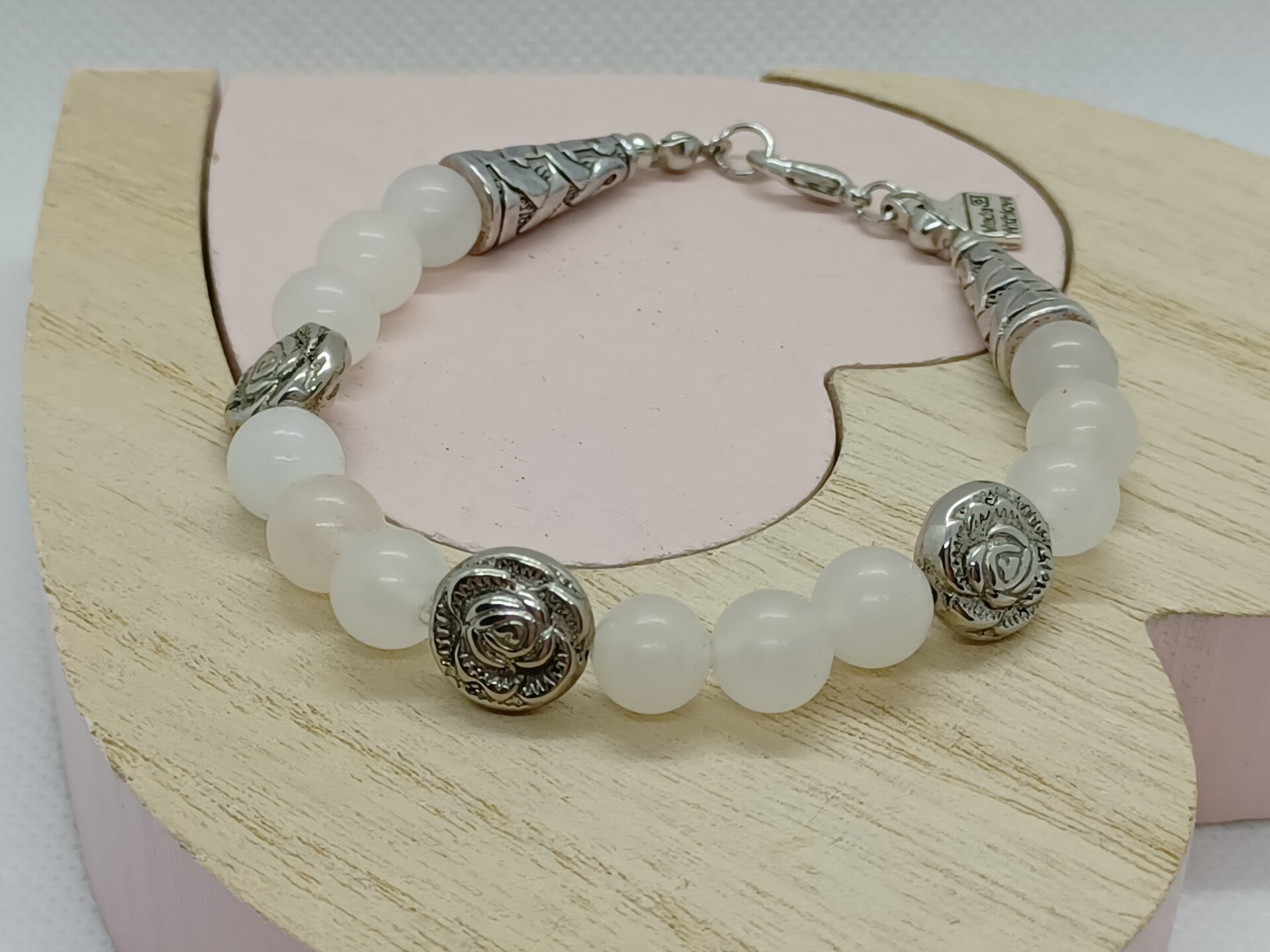 Armband met Rozenkwarts