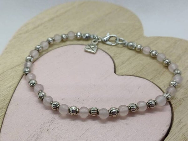 Armband met Rozenkwarts