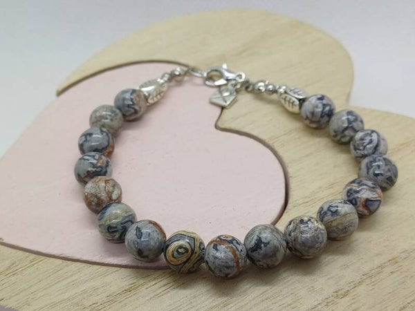 Armband met Picasso jaspis