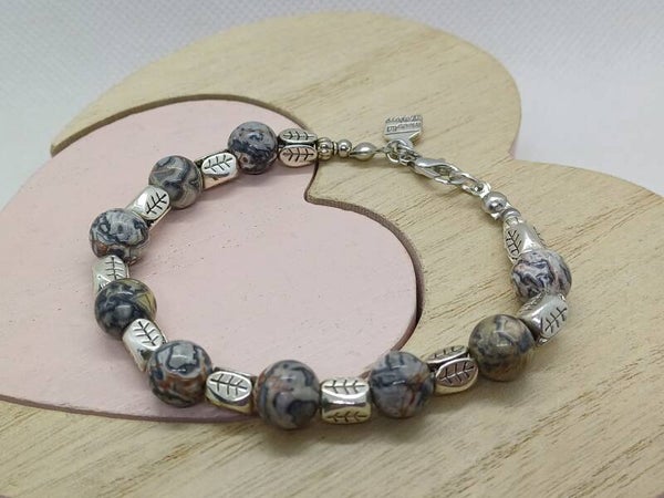 Armband met Picasso Jaspis