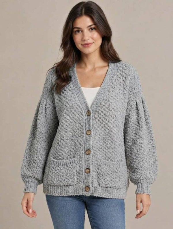 Handgebreid Comfort – Jouw perfecte cardigan model Anita