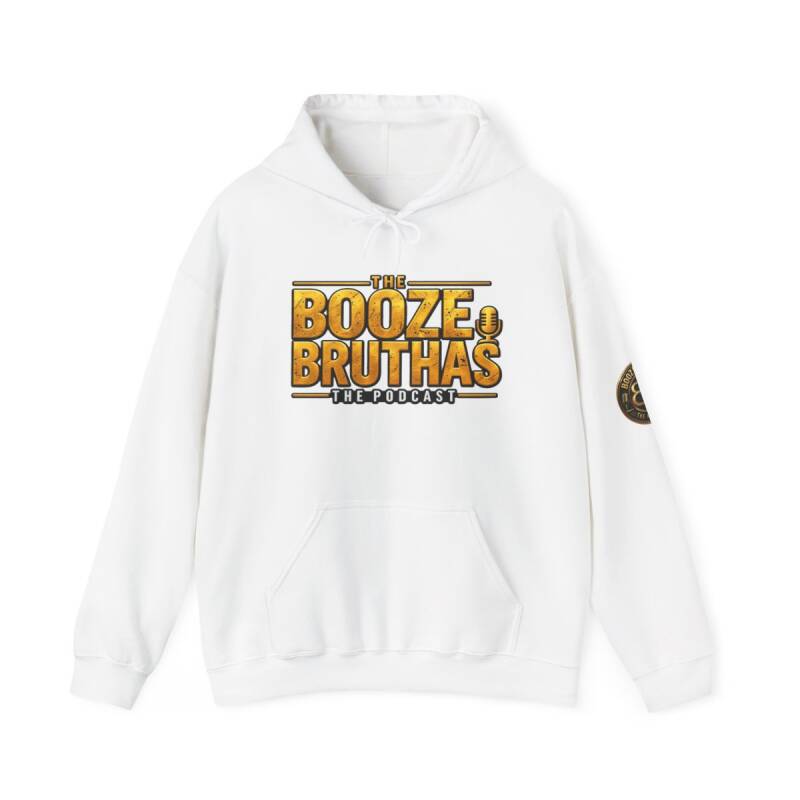 Featured product: Booze and Bruthas Podcast Hoodie