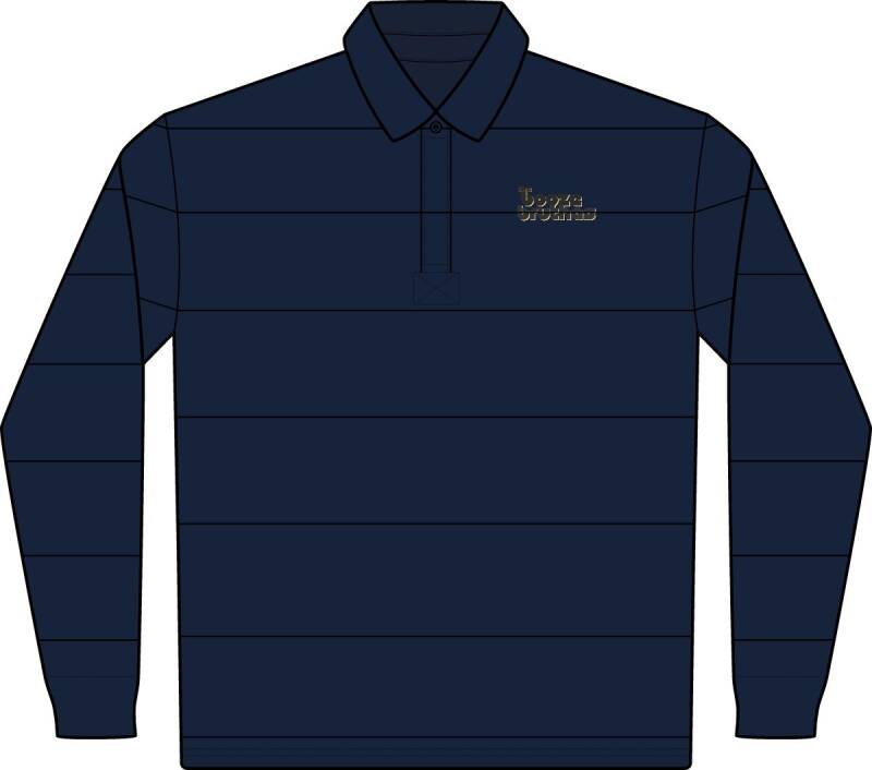 Classic Striped Rugby Polo