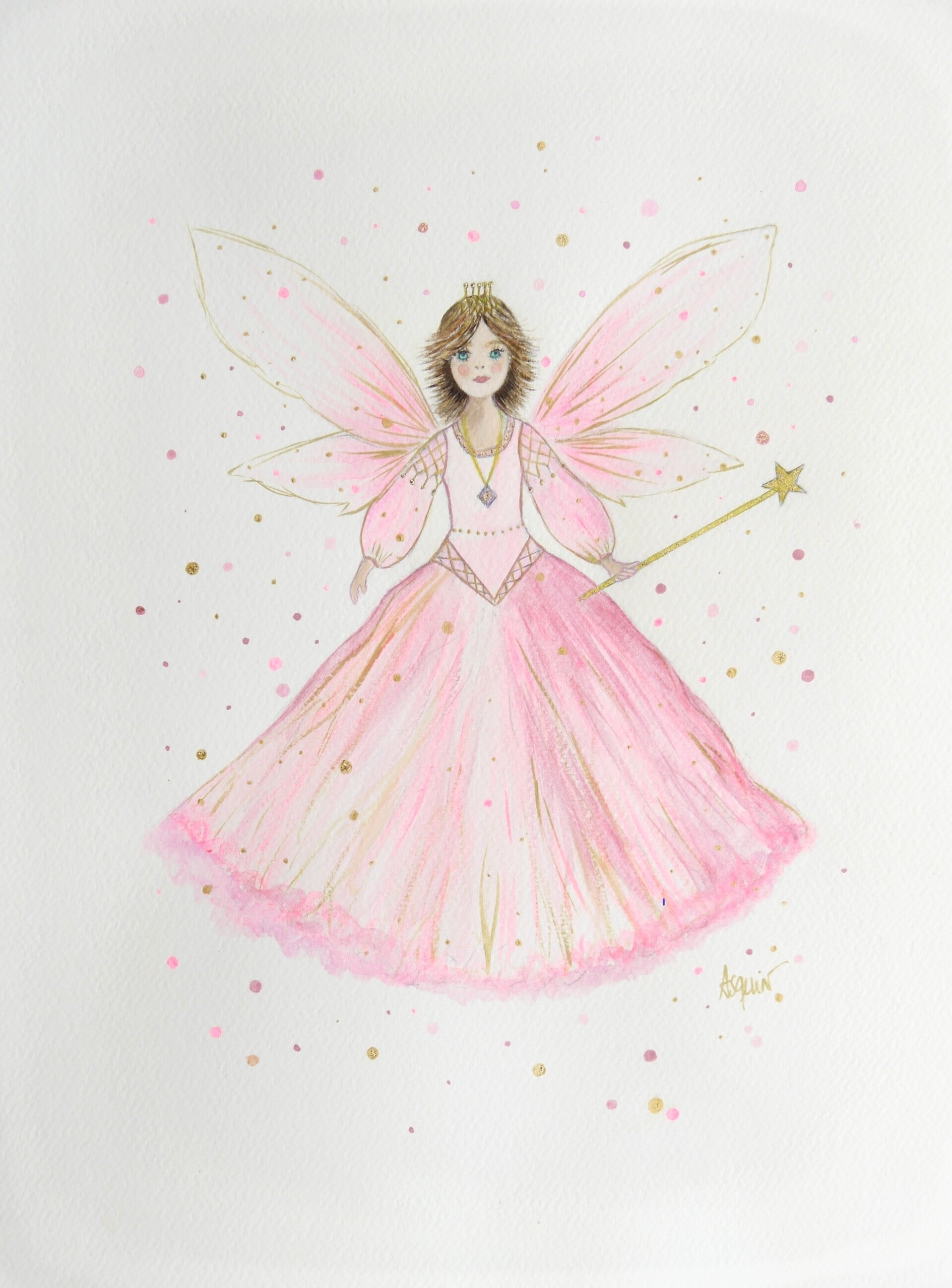 FEE ROSE "Rosiana" Oeuvre Originale