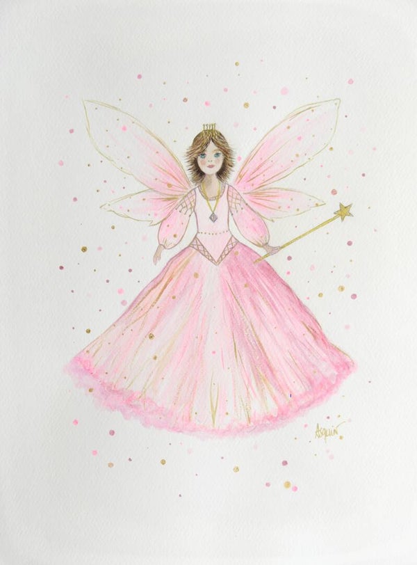 FEE ROSE "Rosiana" Oeuvre Originale