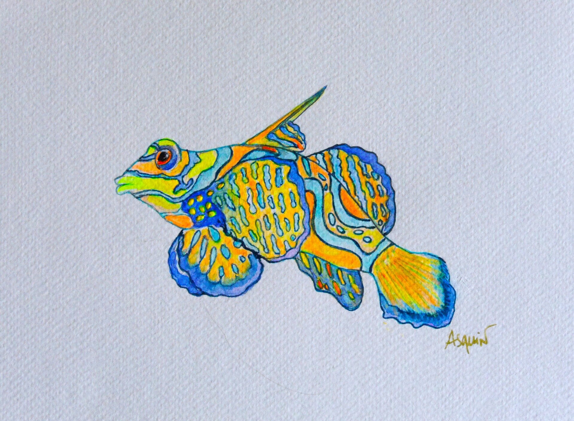 Poisson exotique fluo