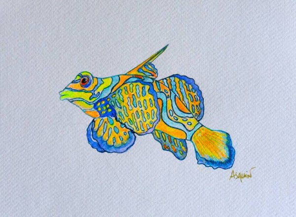 Poisson exotique fluo