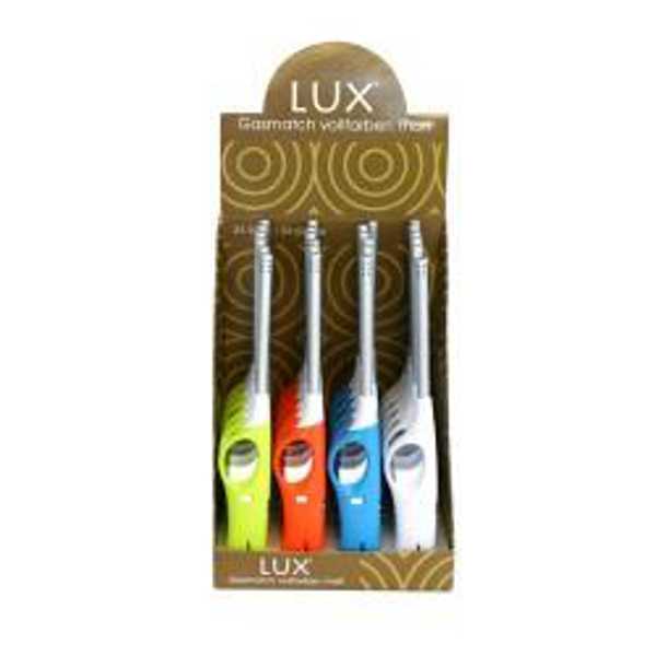 ACCENDIGAS LUX RIC.ELETTR COLORI ASS- BECCO LUNGO