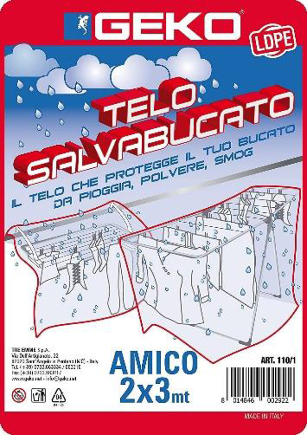 TELO COPRITUTTO SALVABUCATO PARAPIOGGIA E SMOG