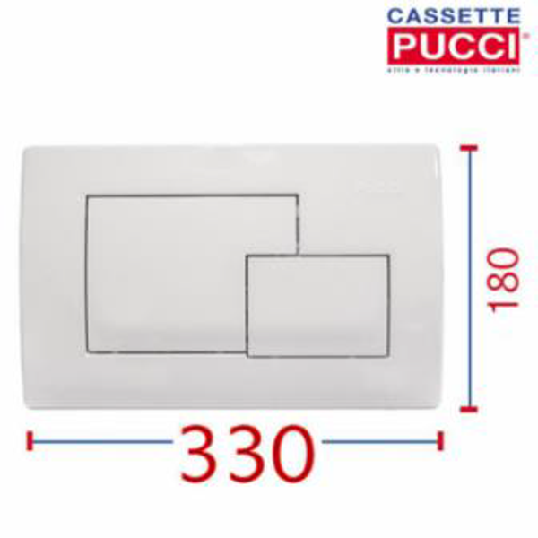 PUCCI PLACCA ECO BIANCA