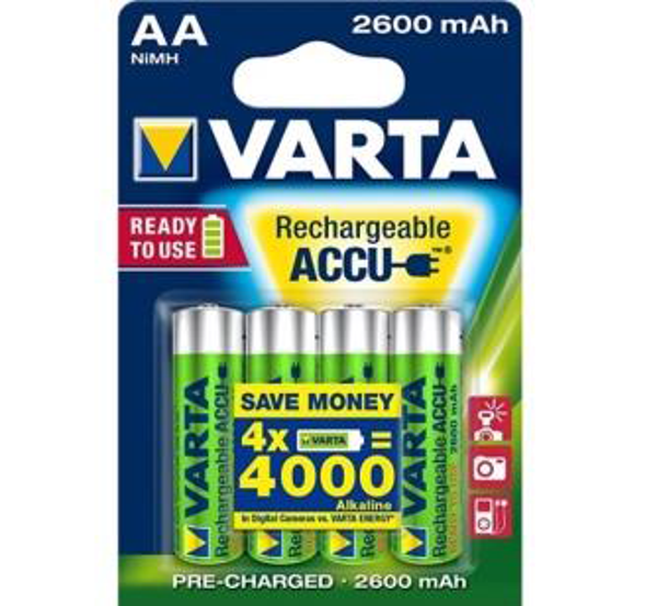 PILE RICARICABILI VARTA