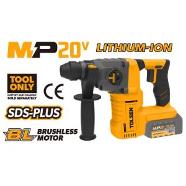 TOLSEN TASSELLATORE DEMOLITORE BRUSHLESS 20V SERIE MP20V A CORRENTE