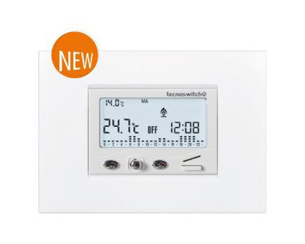 TECNOSWICTH CRONOTERMOSTATO DIGITALE MULTIF.BIANCO