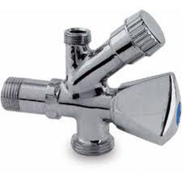 RUBINETTO FILTRO COMBINATO 1/2 CON ATTACCO LAVATRICE/LAVASTOVIGLIE 3/4
