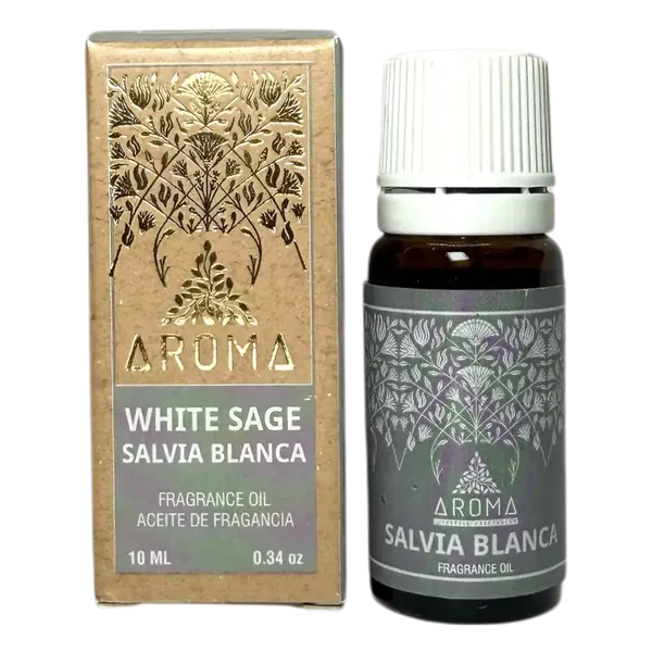 Aceite de Fragancia Salvia Blanca Aroma Fragrances 10ml.