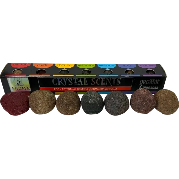 Bombitas Defumación Activada Crystal Scents Aroma Fragrances