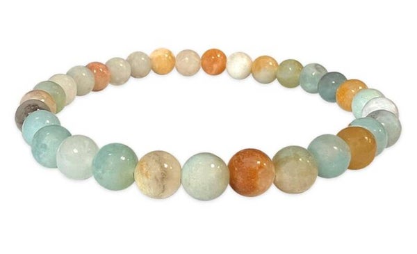 PULSERA AMAZONITA 6MM