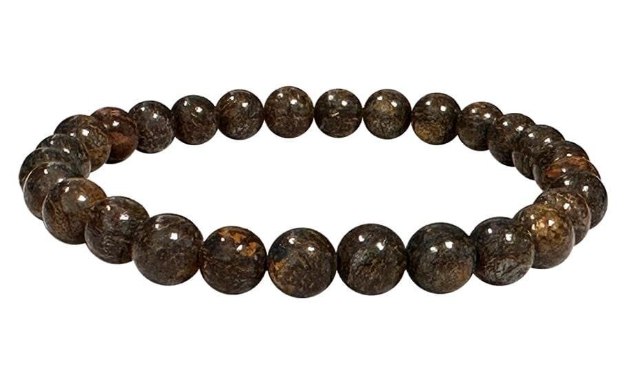 PULSERA BRONCITA 6MM CON CERTIFICADO