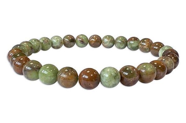 PULSERA ÓPALO VERDE 6MM