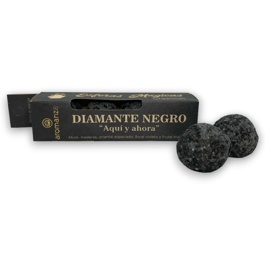 Esferas Mágicas Diamante Negro “Aquí y Ahora” – AROMANZA