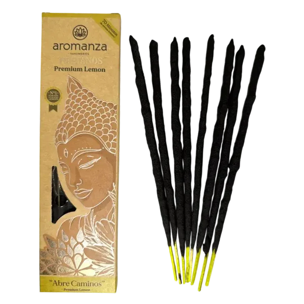 Incienso Tibetano Limón Abre Caminos – Aromanza Argentina