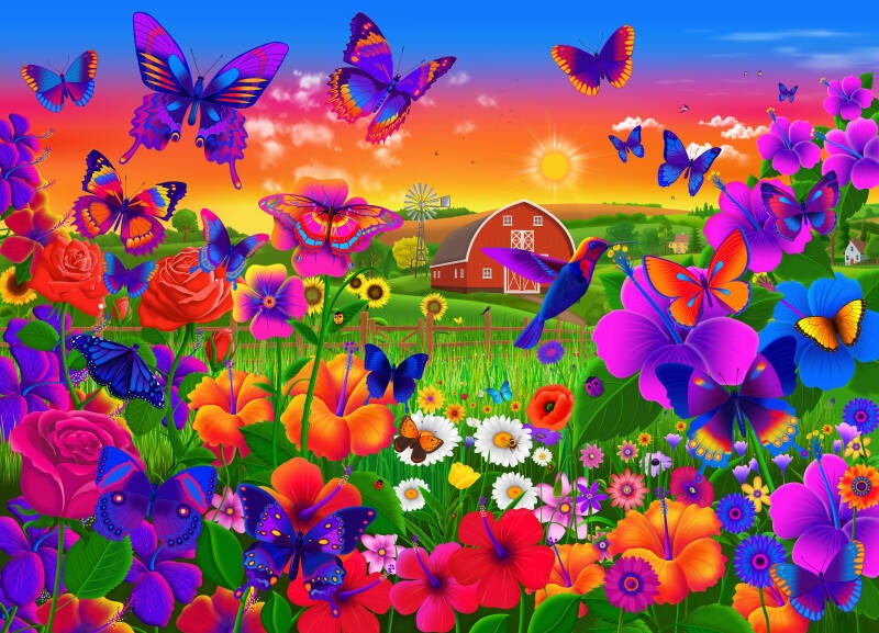 Butterfly Floret Version 1