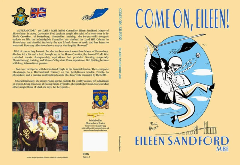 Come on Eileen. Biographical book cover design