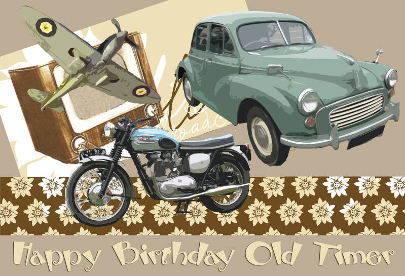 happy-birthday-old-timer-design