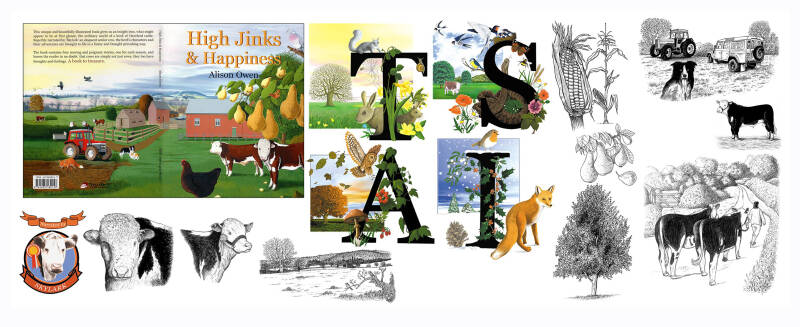 high-jinks-happiness illustrations