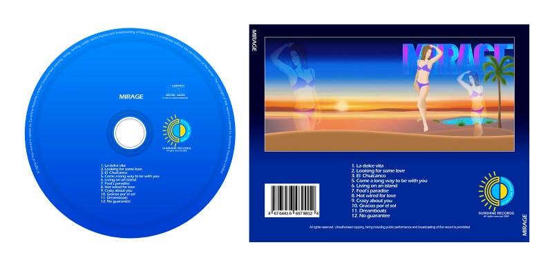 Mirage. CD Packaging Design