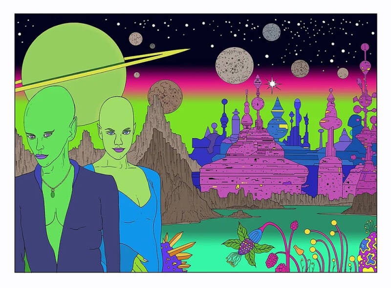 Alien City Colour