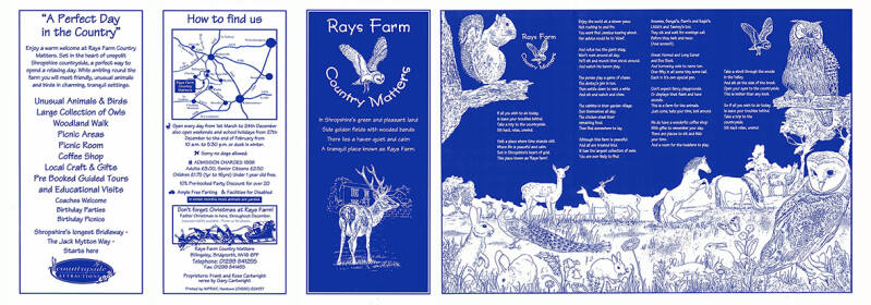 Ray's Farm Leaflet