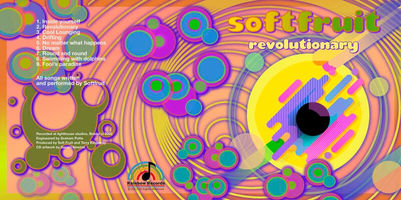 Soft Fruit. CD Cover Insert Design