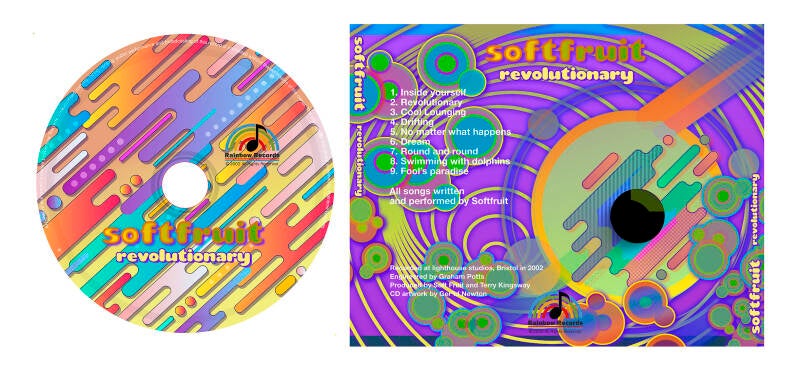 Soft Fruit. Revolutionary. CD Packaging Design