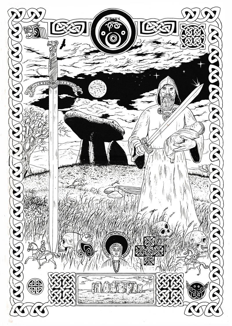 Pennies in my wishing well-Talisman drawing