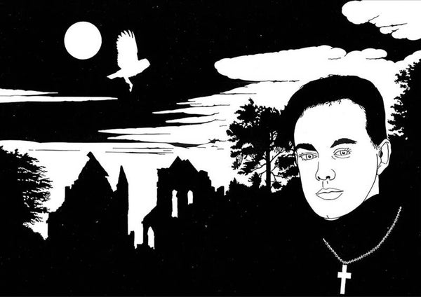 The Vicar Bizzart graphic card series