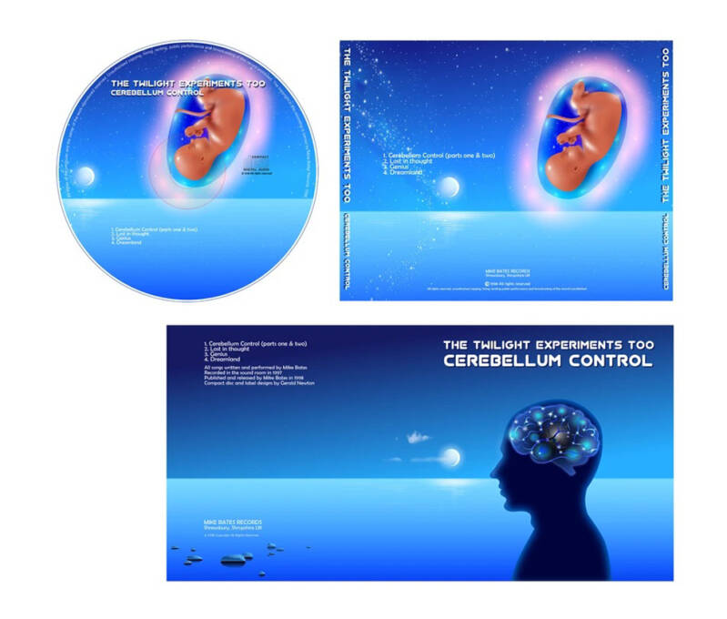 Twilight Experiments Too. CD Packaging Design