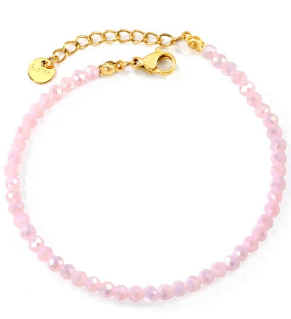 Pink sparkle bracelet