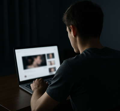 pornoverslaving en schaamte