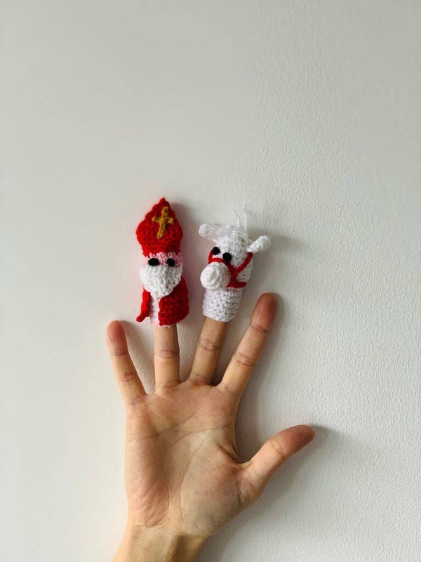 Handpoppetje Sinterklaas