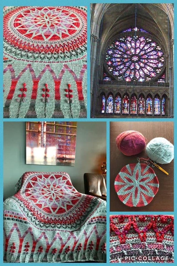 Bankdeken  (andere combinaties van kleuren ook mogelijk)