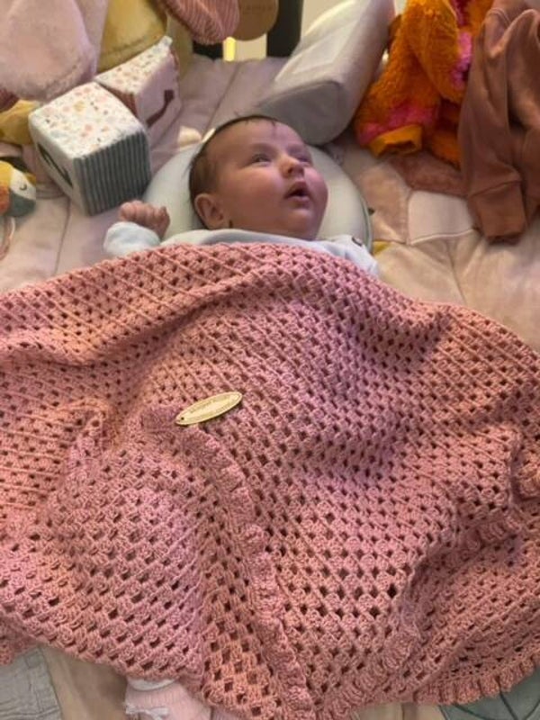 Babydekentje in verschillende kleuren