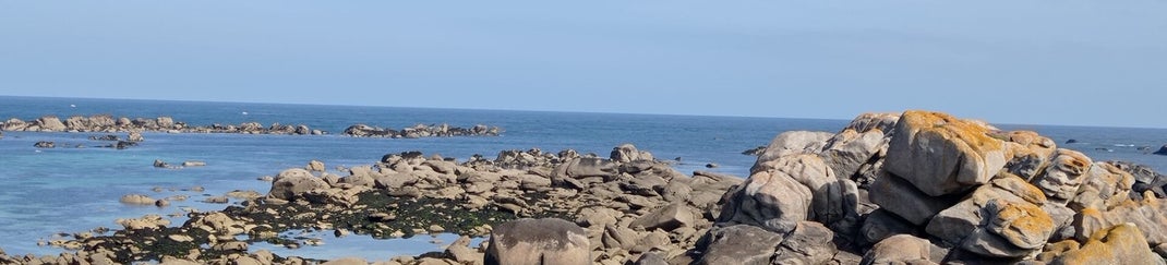 paysage de côte bretonne