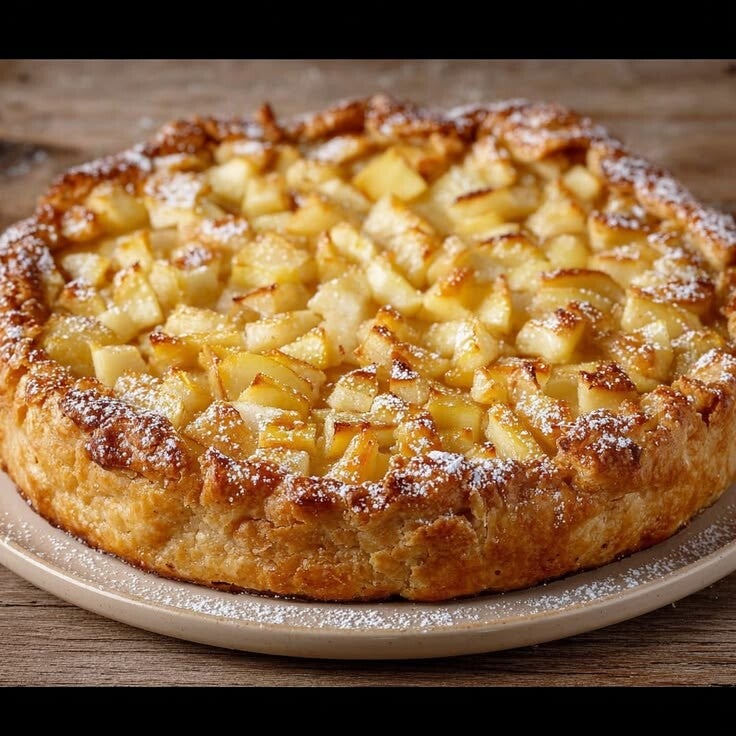 Tarte rustique aux pommes
