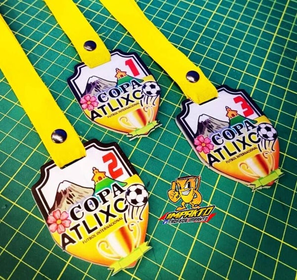 Medalla Acrilioco Impreso