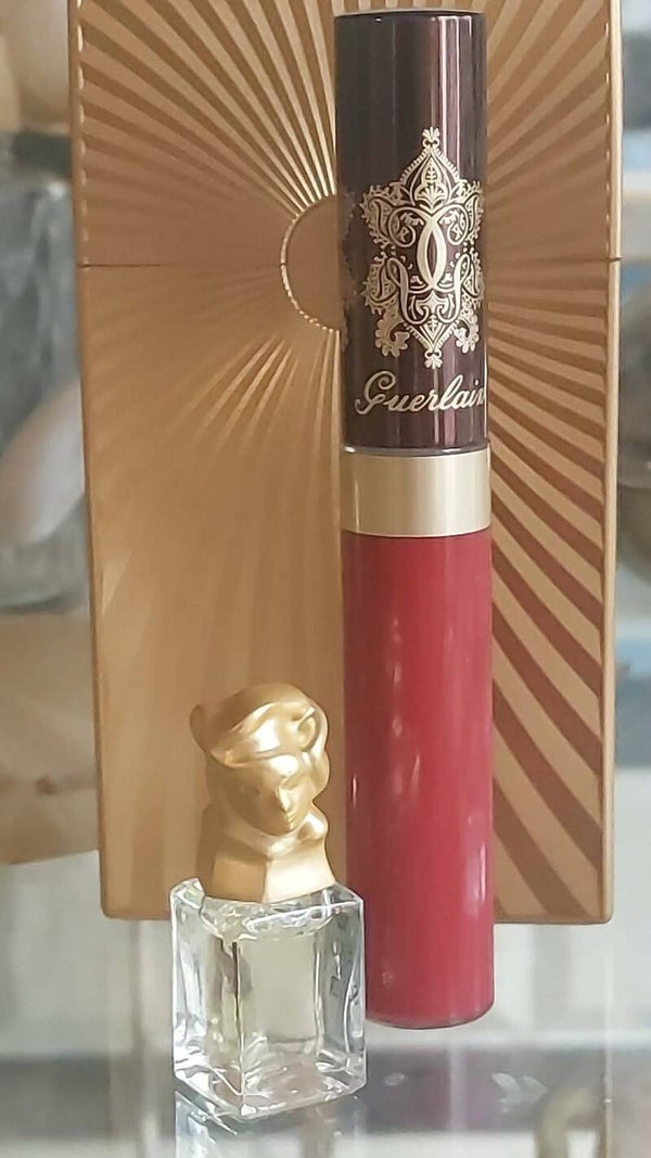 Guerlain terracotta gloss cashemere nr 03 rouge sultan rood