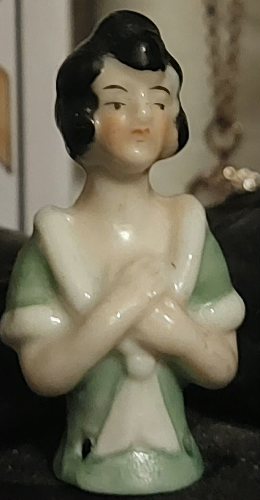 La Sophistiquée — Porseleinen Stijlfiguur (ca. 1920)