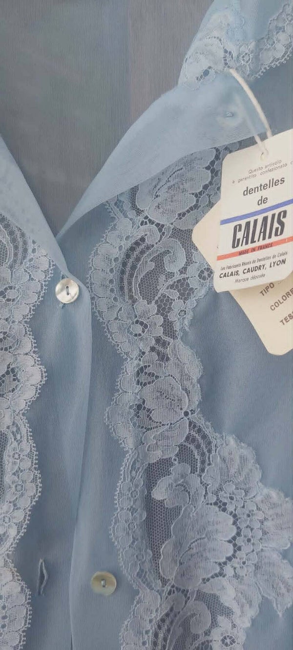Peignoir Azur - Jaren 60 - Dessus